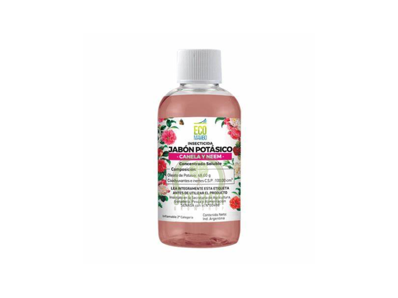 Eco Mambo Jabon Potasico + Neem y canela 100 CC.